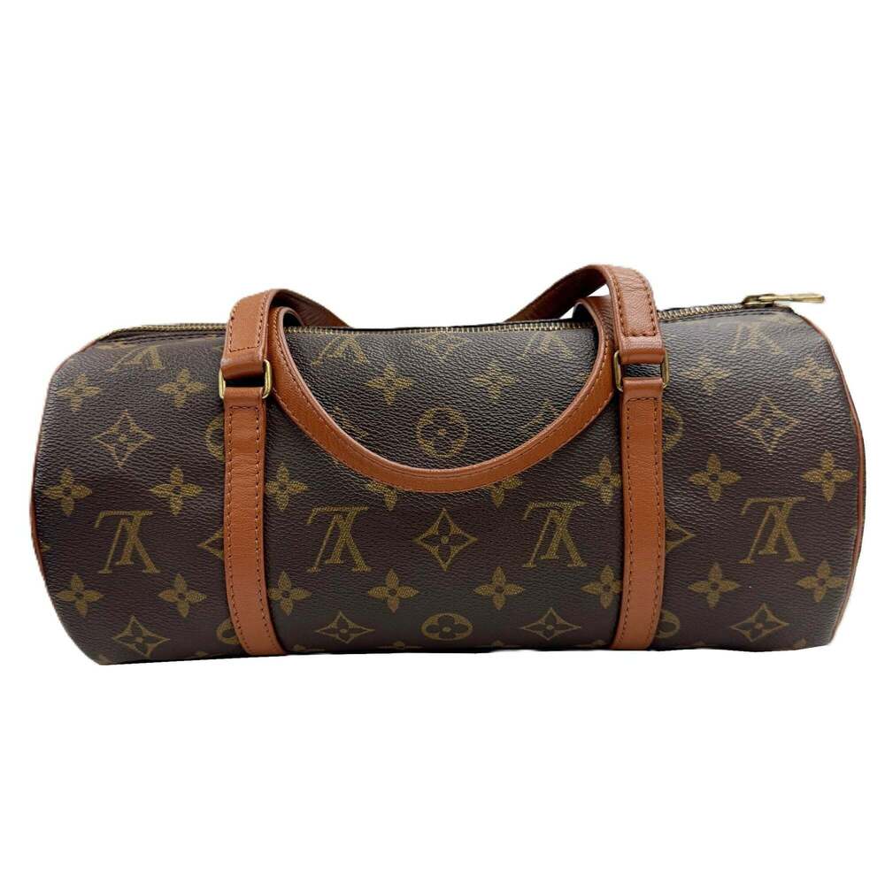 LOUIS VUITTON Brown Monogram Papillon 30 Tote Bag - Picture 2 of 12